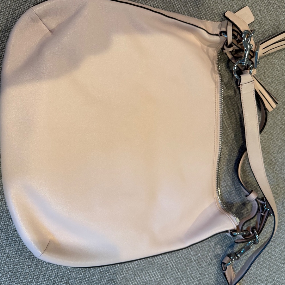 Pink leather Coach bag - Picture 5 of 6
